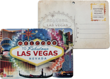 Las Vegas Skyline Wood Postcards