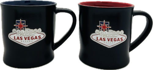 Las Vegas Medallion Sign Bucket Mugs