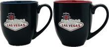 Las Vegas Medallion Sign Bistro Mugs