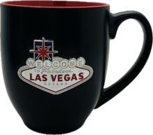 Las Vegas Medallion Sign Bistro Mugs