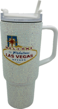Blinged Out Las Vegas Tumbler – Vegas Sign with Iconic Stanley Design