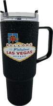 Blinged Out Las Vegas Tumbler – Vegas Sign with Iconic Stanley Design