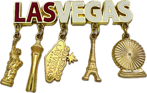 Las Vegas Charm Magnet