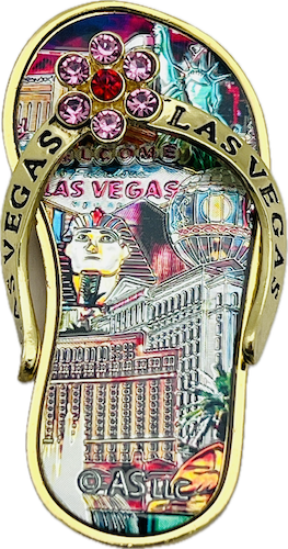 Vegas Flip-Flop Magnets