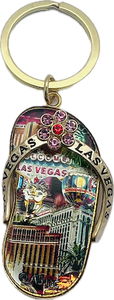 Flip Flop Las Vegas Keychains