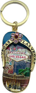 Flip Flop Las Vegas Keychains