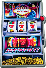 Jackpot Slot Machine Metal Magnets