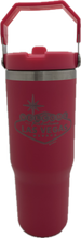 Las Vegas Engraved  Stainless Steel Tumbler W/ Handle