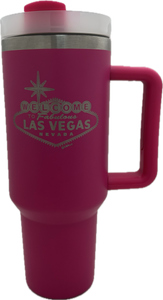 Las Vegas Engraved XL Stainless Steel Tumbler