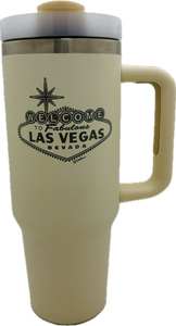 Las Vegas Engraved XL Stainless Steel Tumbler