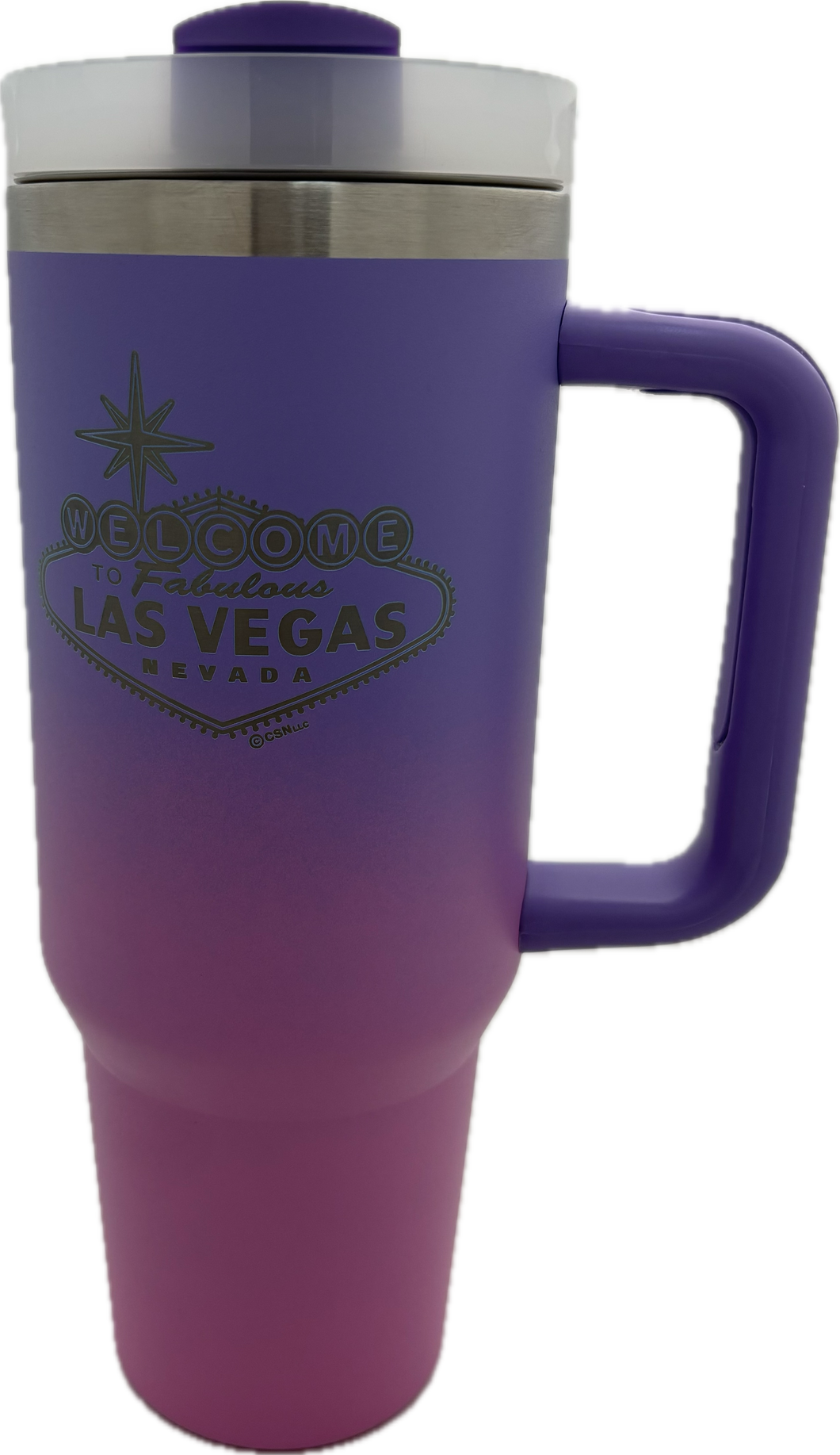 Las Vegas Engraved XL Stainless Steel Tumbler