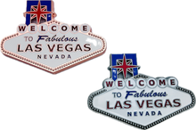 Welcome to Fabulous Las Vegas Sign Metal Magnet