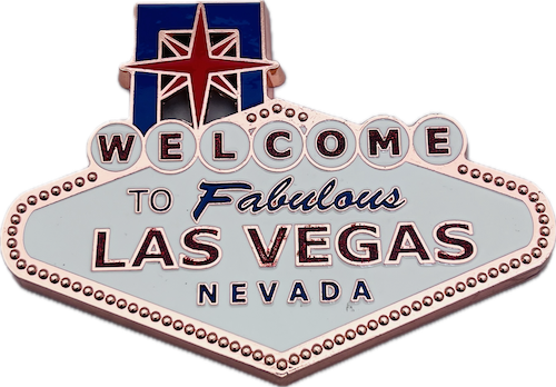 Welcome to Fabulous Las Vegas Sign Metal Magnet