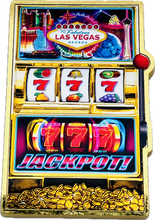 Jackpot Slot Machine Metal Magnets