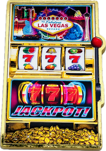 Jackpot Slot Machine Metal Magnets