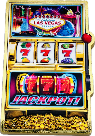 Jackpot Slot Machine Metal Magnets