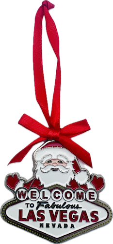 Las Vegas Christmas Ornaments