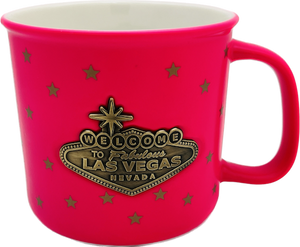 Las Vegas Welcome Sign Medallion Mug