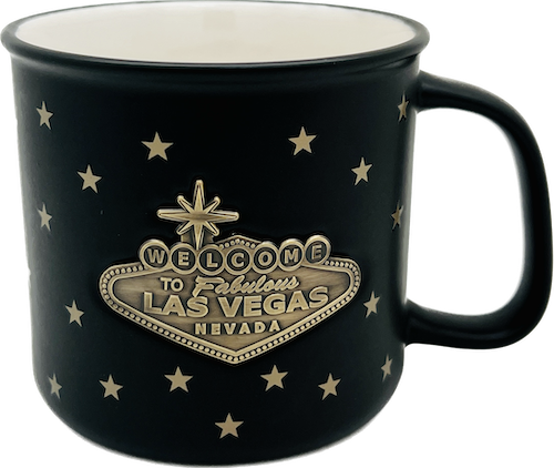 Las Vegas Welcome Sign Medallion Mug