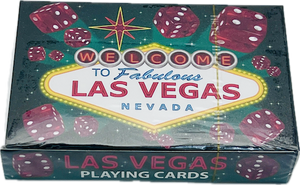 Las Vegas Sign & Dice Playing Cards