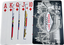 Las Vegas Landmark Playing Cards- Black / White