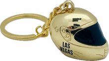 Las Vegas Open Wheel Racing Helmets Keychiain