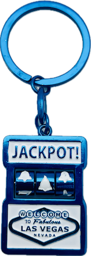 Las Vegas Slot Machine Keychain