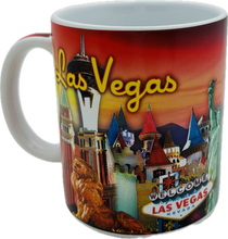 Las Vegas Culture Collage Ceramic Mugs