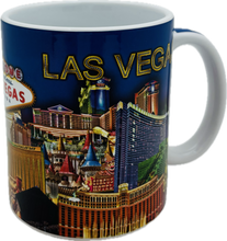 Las Vegas Blue Skyline Mug