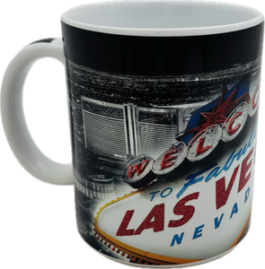 Las Vegas Welcome Sign & Skyline  Ceramic Mug