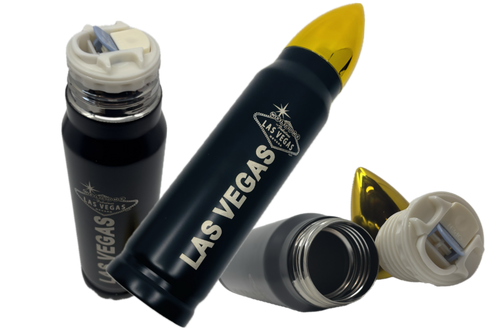 Las Vegas Bullet Water Bottle