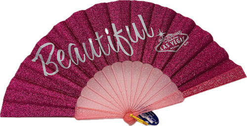 Las Vegas Beautiful Hand-Held Cooling Fan