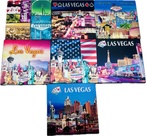 Las Vegas 2x2 Multi-Foil Magnets