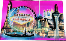 Las Vegas Landmarks 3D Multi-Foil Magnet