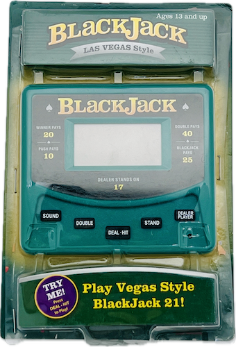 Blackjack Handheld Game