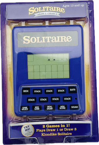 Solitaire Handheld Game