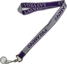 Las Vegas Embroidered Lanyards