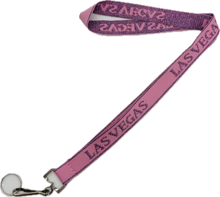 Las Vegas Embroidered Lanyards