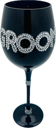 Groom Wine Glass