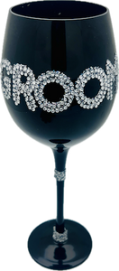 Groom Wine Glass