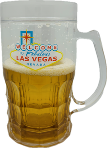 Las Vegas Beer Mug Gag Gift