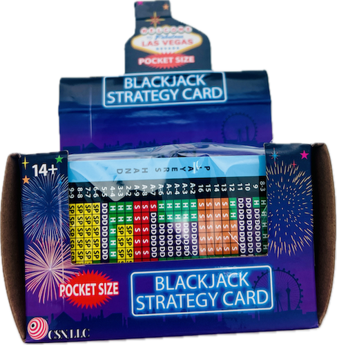 Blackjack Strategy Card