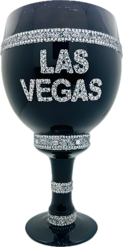 Las Vegas Wine Glass Goblet