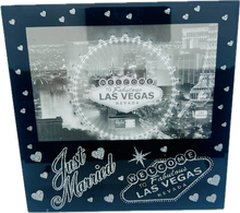 Just Married - Welcome to Fabulous Las Vegas Picture Frame