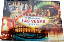 Las Vegas Promo Tin Magnets