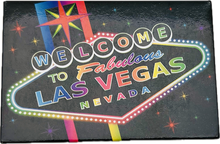 Las Vegas Promo Tin Magnets