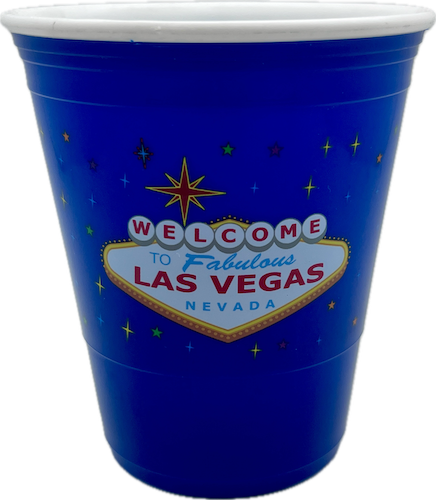 Welcome to Fabulous Las Vegas Sign Plastic Cups