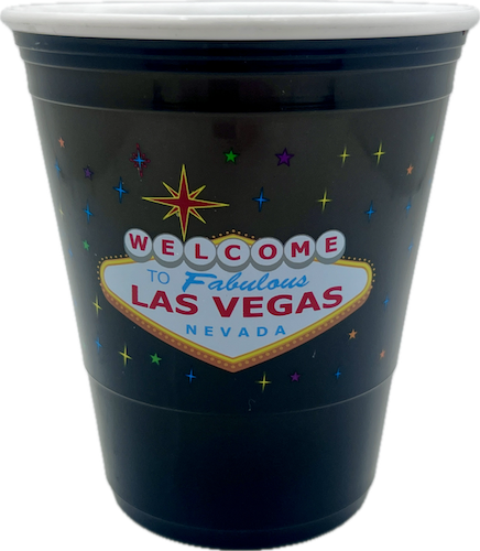 Welcome to Fabulous Las Vegas Sign Plastic Cups