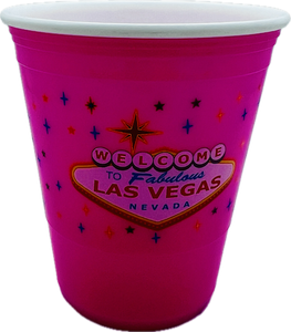 Welcome to Fabulous Las Vegas Sign Plastic Cups