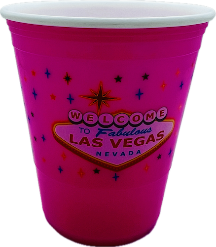 Welcome to Fabulous Las Vegas Sign Plastic Cups